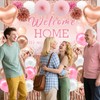 Rose Gold Welcome Home Decorations Kit with "We Missed You