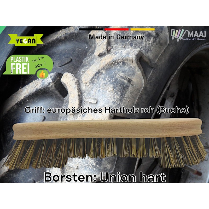 MAAJ Hard Scrubbing Brush/S-Shape Root Brush - Like Grandma's Times