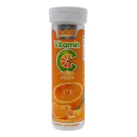 Vitamina C Efervescente 10 Tabletas  Zinc Immunity Naranja                                                                                            
