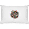 2 x 'Floral New Year 2025' Cotton Pillow Cases (PW00039423)