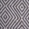 DII Diamond Throw Collection Woven Cotton, 50x60, Mineral Gray