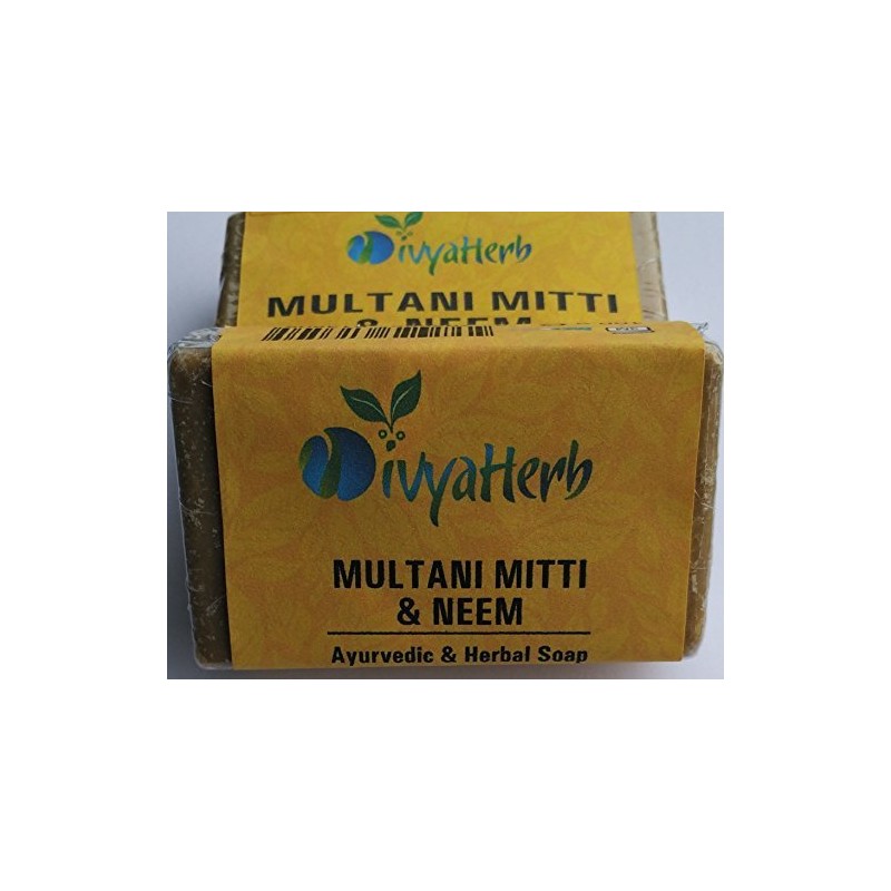Multani Mitti & Neem Soap (Pack of 3)