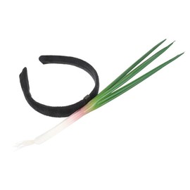 [neckgeart] Headband Kids Funny Hair Accessories Simulated Fruit Vegetable Headband Christmas Holiday Hair Accessories Photo Photography Props (Onion)