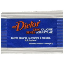 Dietor - Dolcificante Zero Calorie Senza Glutine, Box Da 300 Bustine