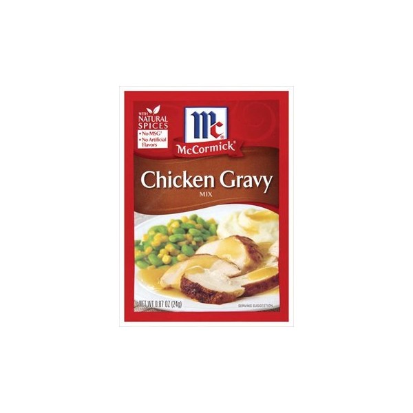 > McCormick Chicken Gravy Mix 0.87 oz (Pack of 12)