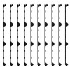 Sthovd 12 in Inside Classic Rib Profile Foam Closure Strips