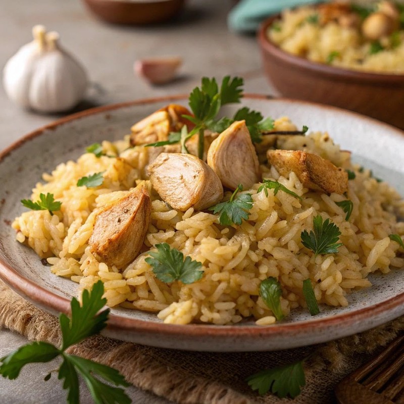 Near East Rice Pilaf Mix, Roasted Chicken & Garlic, 6.3oz