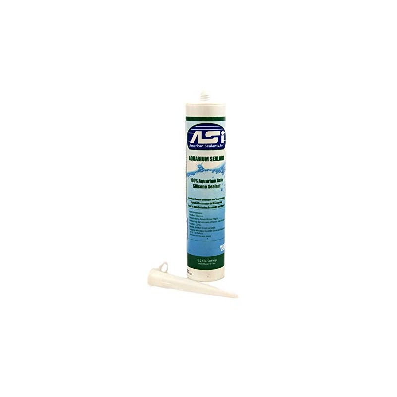 American Sealants, Inc. Vivarium Safe Silicone (10.2 oz) Black