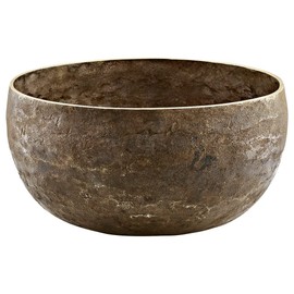 Bronze Singing Bowl with Felt Ring and Cover, Origin Series — MADE IN INDIA — For Meditation, Yoga, ASMR or Sound Therapy, 2-YEAR WARRANTY