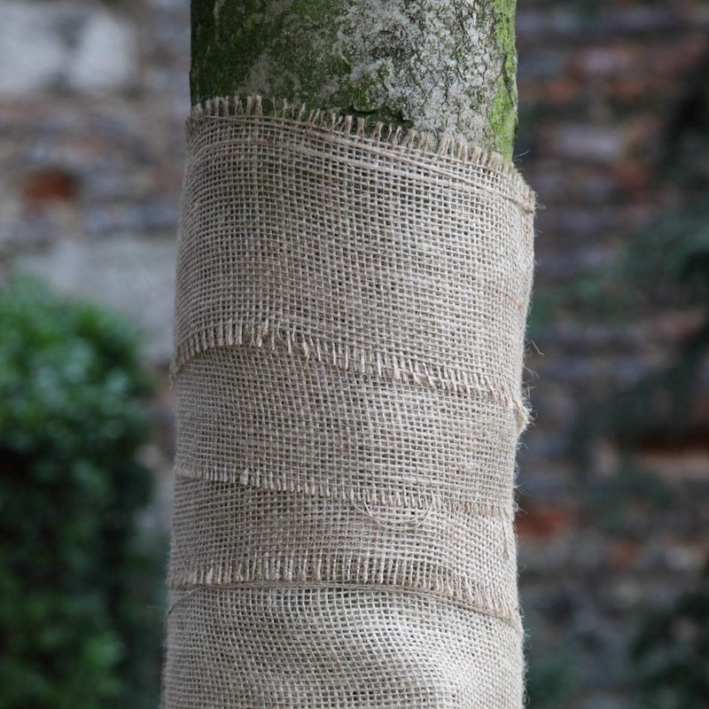 La cordeline JN28 Natural Jute Strip 10m, 22cm wide