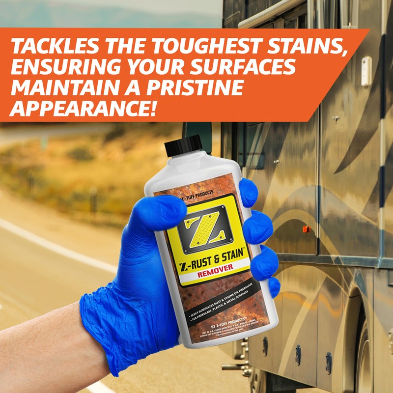 Z-Hull Rust & Stain Remover Gel – Instant Marine Hull