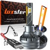 LUXSTER Punisher 80,000LM 9006 9005 LED Bulbs Combo, Ultra-Bright TalonLED