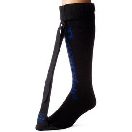 Powerstep Unisex's Ultrastretch Night Sock Gymnastics Shoe, Black, 7 M US