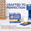 Victor Allen Seattle Dark Roast Coffee Pods 42 Count Single