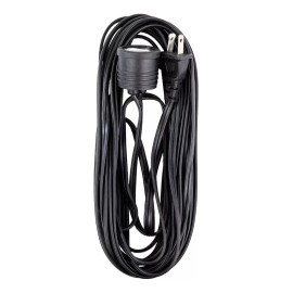 CNX Paquete De 3 Extensiones Eléctricas Con Portalámpara 8metros