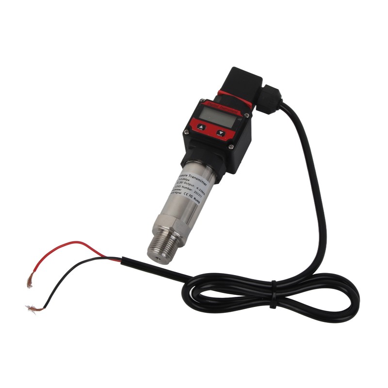 Diffusion Silicon Pressure Transmitter Digital Water Air Pressure Transducer 24V