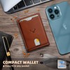 BULLIANT Men Wallet, Slim Leather Wallet Money Clip for Gift