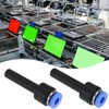 eMagTech 2Pcs Pneumatic Push FIT Reducer Straight Connector Straight Push