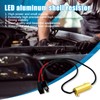 2 Stück LED Scheinwerfer Decoder, Auto Lastwiderstand Widerstands Kit Anti