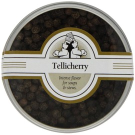 Two Snooty Chefs Tellicherry Peppercorns, 2 Ounce Container