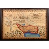 The Ponderosa Nevada Western Map Poster - 16x24