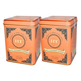 Harney & Sons Teas Hot Cinnamon Sunset Tea Leaf Sachets (2x20Bag)