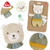 Fehn FehnNATUR Crinkle Bear - Activity Baby Raschel Toy for