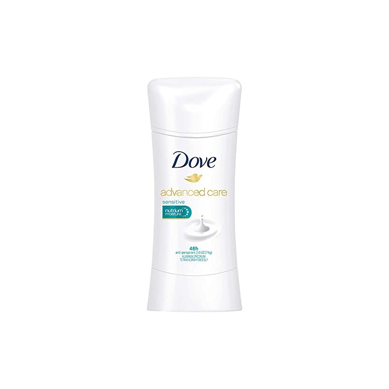 Dove Advanced Care Antiperspirant Deodorant, Sensitive 2.6 Oz
