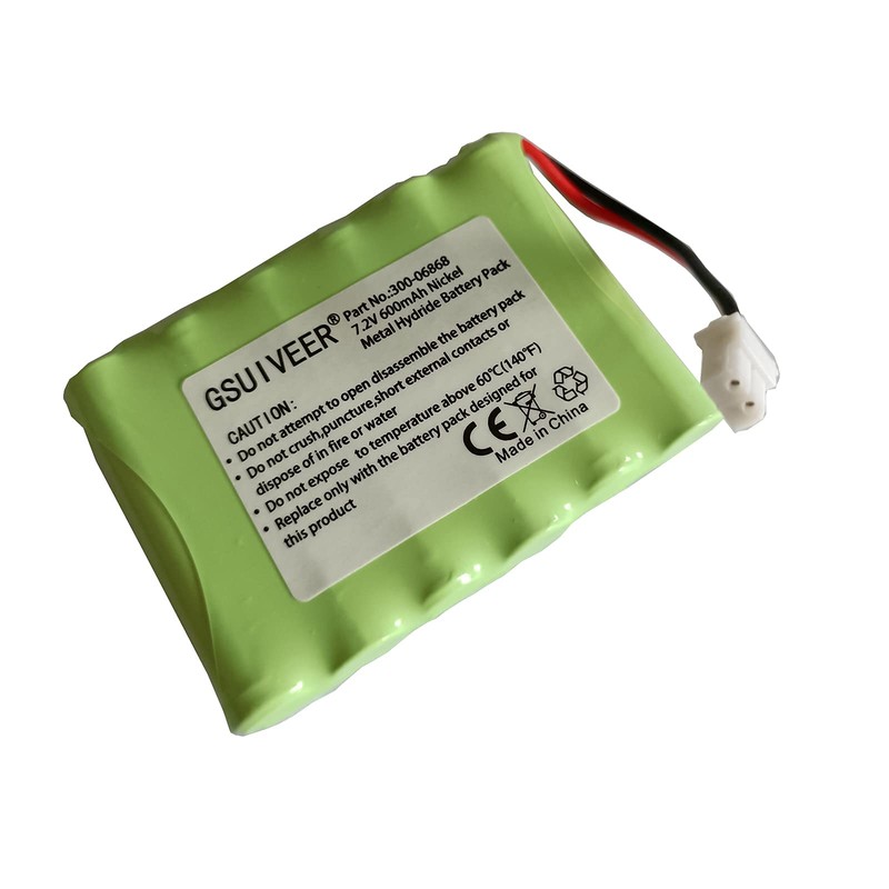 300-06868 7.2V 600mAh Battery Compatible with 8DLLKP500 8DLTSSCBASE1 8DLWLTP100 WLTP100