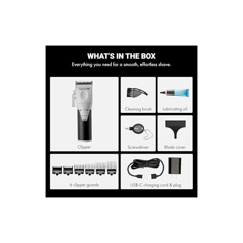 BaBylissPRO COREFX Professional Performance Hair Clipper