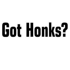 GOT HONKS? GOOSE HUNTING DECAL – GOT HONKS? GOOSE HUNTER WATERFOWL STICKER Waterfowldecals – 2412-SW-01 (Small, White)