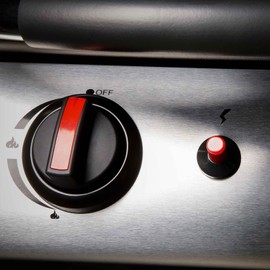 MCAMPAS 1 Outlet Piezo Push Button Ignitor with Mounting Nut,18 mm,5 Pack for BBQ Grills,Patio Heater,Water Heater, Fireplace