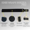 BURZKA Knee Wraps Rodilleras Venda Compresion Elastica Gym Profesionales Para