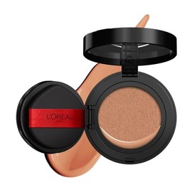 L'Oreal Paris, Infallible 24H Fresh Wear Base De Maquillaje En Cushion, Alta Cobertura Con Acabado Mate, 24H Larga Duración Y Control De Brillo, Tono 