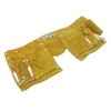 TOPINCN Tool Belt, Multiple Pockets Quick Release Buckle Leather Tool