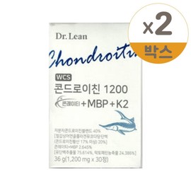 Dr.Lin Chondroitin 1200 Conrate MBP K2 1200mg x 30 tablets 2 / 닥터린 콘드로이친 1200 콘레이티 MBP K2 1200mg x 30정 2개