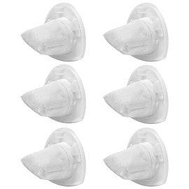 6 Pack VF110 Vacuum Filter-Compatible for Black and Decker Hand Vacuum Filter by Blutoget - Replaces CHV1410L CHV9610 CHV1210 CHV1510 CHV1410L32 HHVI315JO32 HHVI315JO42 HHVI320JR02 90558113-01