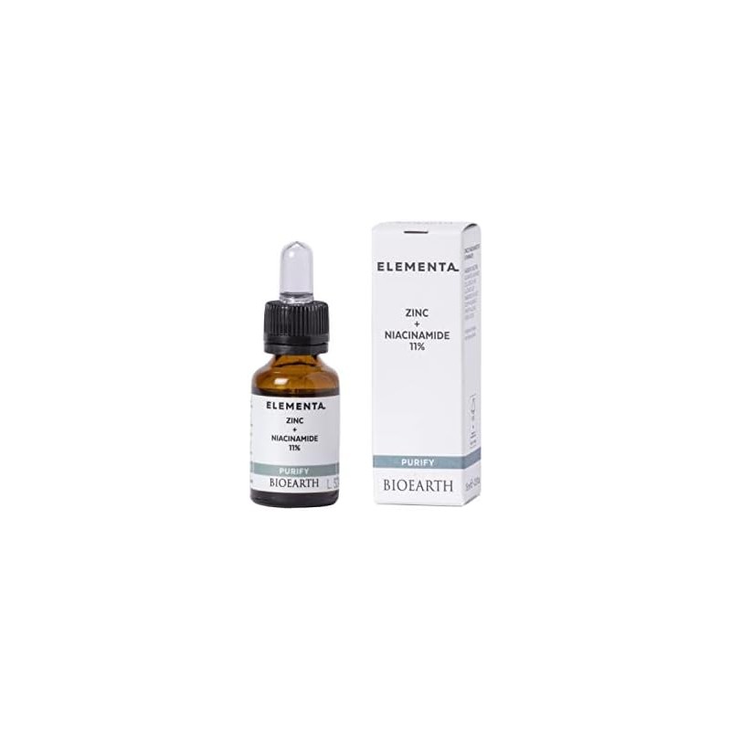 BIOEARTH ELEMENTA PURIFY Zinc + Niacinamida 11% 15ml