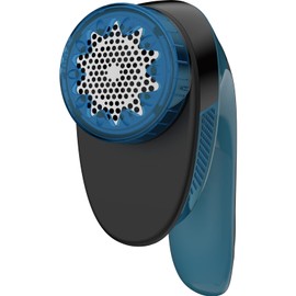 T-fal Cordless Lint Remover with Adjustable Shave Height, Fabric Defuzzer, Travel Size, Blue - Portable and Efficient for Garments