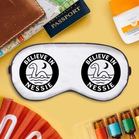 Azeeda 'Believe in Nessie' Sleep/Travel Eye Mask (EY00032164)