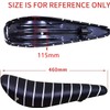 CDHPOWER Black Banana Saddle Seat for Bicycle w/Frame Equipped -