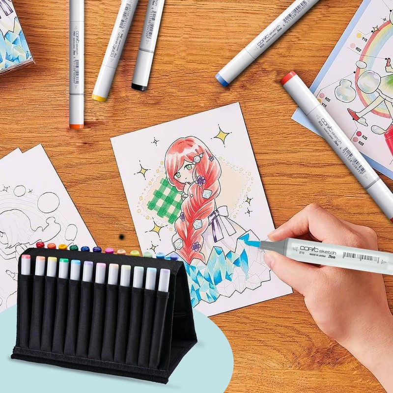 Copic Markers Sketch Fashion Design Sketch Wallet