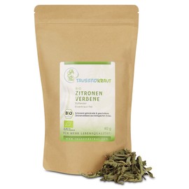 Organic Lemon Verbena (40 g) Scented Verbena Tea [Lemon Shrub, Verveine, Aloysia citrodora] Thousand Herb