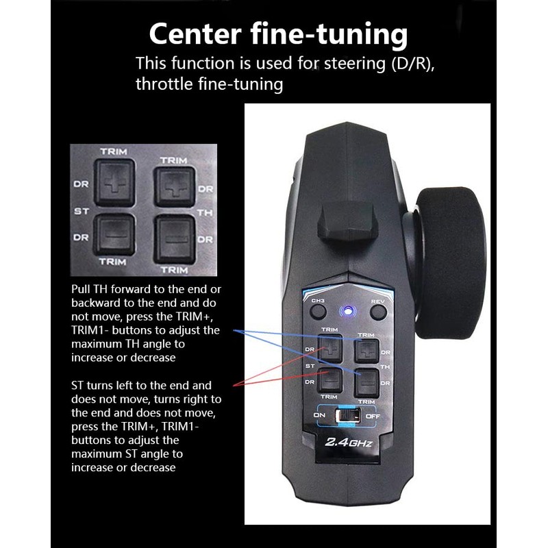 WANGCL Rc Car Receiver And Transmitter Rc controller and receiver