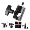 Gadpiparty Camera Light Adapter with Screw Versatile Tripod Flashlight Adapter
