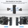 Nitze Ergonomic Side Handle with Detachable 3/8" ARRI Locating Pins,Aluminum