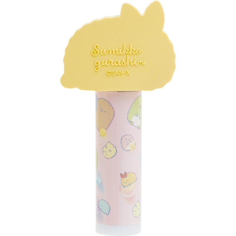 San-X Sumikko Gurashi Lip Cream with Mascot Fluffy Tail (Strawberry