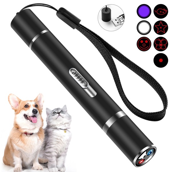 Cowjag Laser Pointer, Cat Laser Toy, Long Range 7 Modes