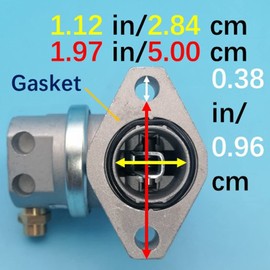 Tuzliufi Bomba de combustible de transferencia de elevación compatible con John Deere RE68345 3029D 3029T 4045D 4045T 6068D 6068T 4700 5410 5415 5420 5425 5510 5520 5525 5611555555625 5715 5725 6010 6110 6205 Z817