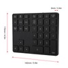 BT308 35 Keys Numeric Keypad Rechargeable Wireless Ultra Thin Keyboard